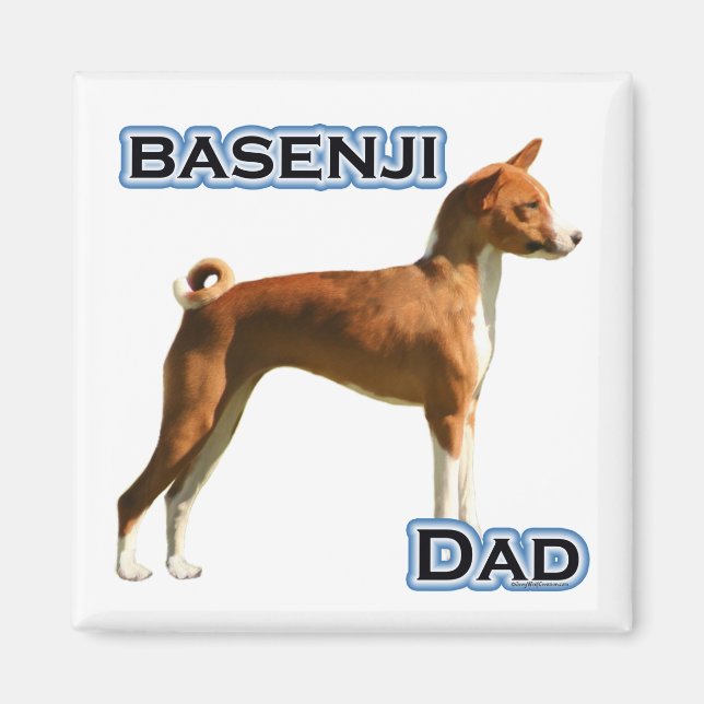 Basenji Pappa 4 - Magnet (Framsidan)