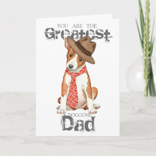 Basenji Pappa Kort