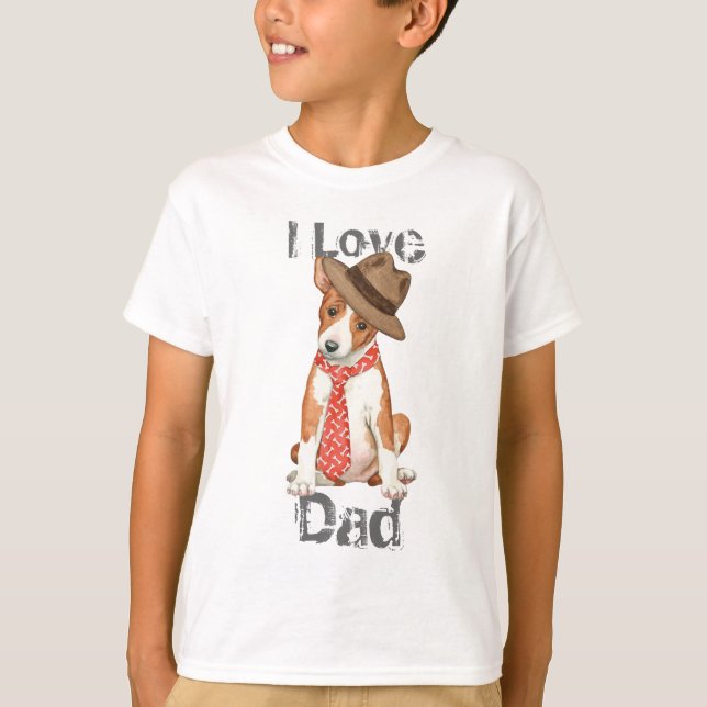 Basenji Pappa Tee (Framsida)