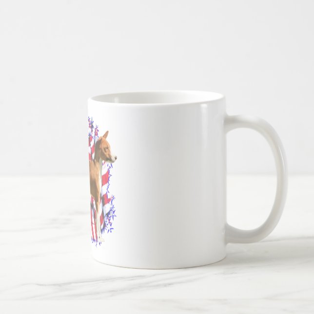 Basenji Patriot Kaffemugg (Höger)