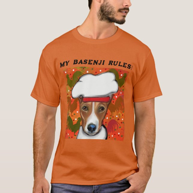 BASENJI        T SHIRT (Framsida)
