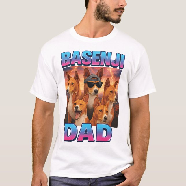 Basenji T Shirt (Framsida)