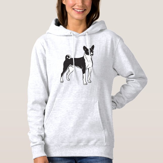 Basenji T Shirt (Framsida)