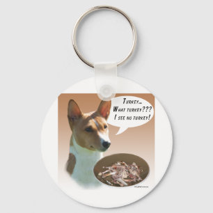 Basenji Turkiet Nyckelring