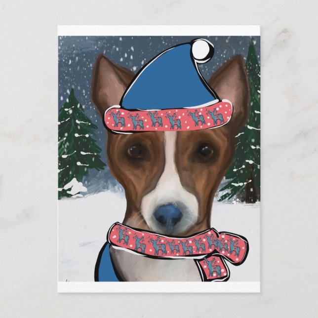 BASENJI VYKORT (Framsida)