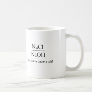 Basera är under ett salt - kemimuggen kaffemugg