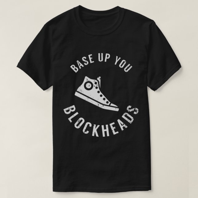 Basera upp, Blockhead Essential T-Shirt (Design framsida)