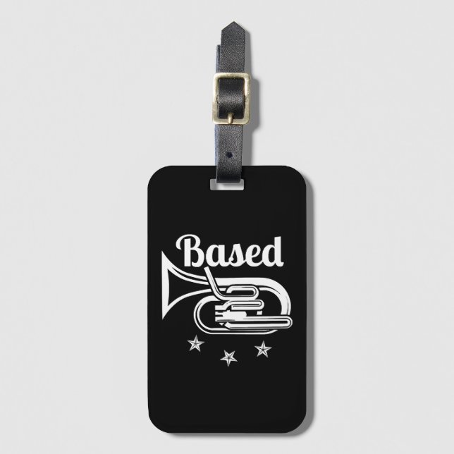 Baserad (version 2) bagagebricka (Framsida vertikal)