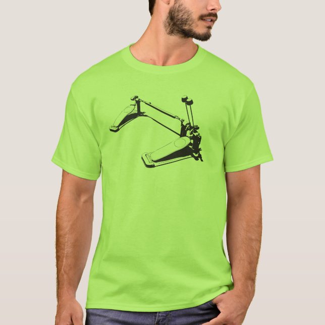 Basfiolpedal T Shirt (Framsida)