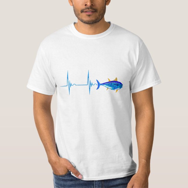 Basfisk av burk t shirt (Framsida)