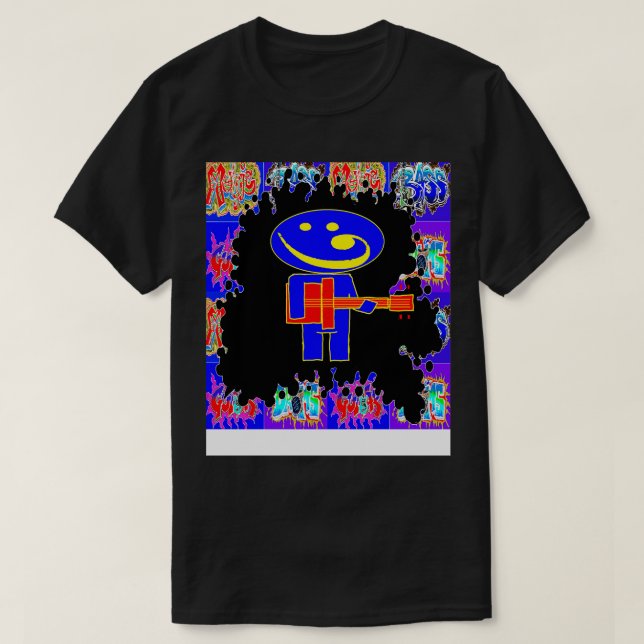 basfunk smilie t shirt (Design framsida)