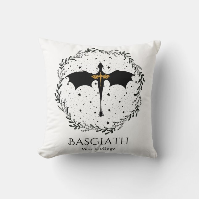 Basgiath Krig College Dekorativ kudde - Fjärde Vin (Framsida)