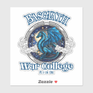 Basgiath Krig College Sticker, fjärde Vinge-Sticke Klistermärken