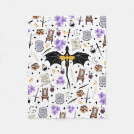 Basgiath Krigshögskolans Drak Boklig Flykt Kastas  Fleecefilt