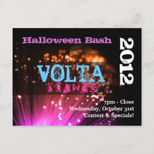 Bash-inbjudan/Flyer-inbjudan för Lites & Smoke Hal Inbjudan Vykort