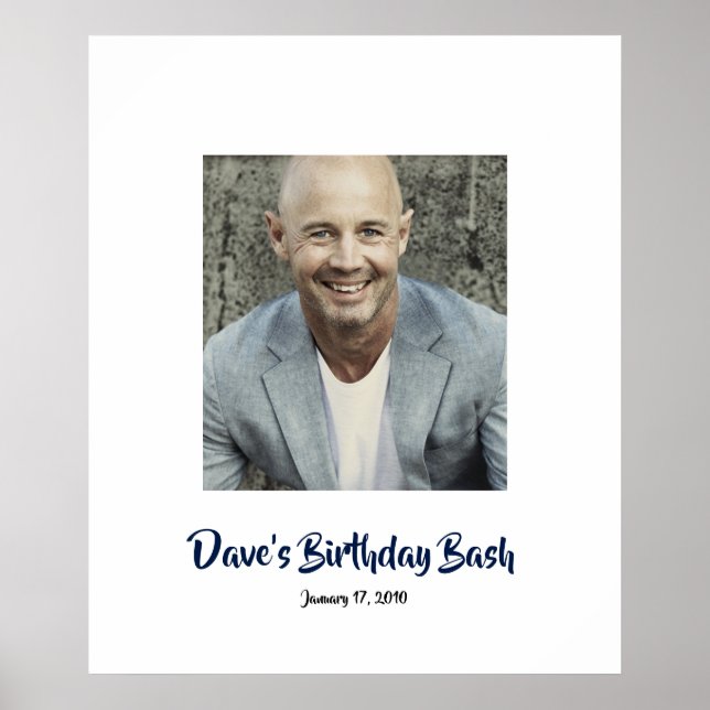 Bash Sign-In Party Board Poster (Framsidan)