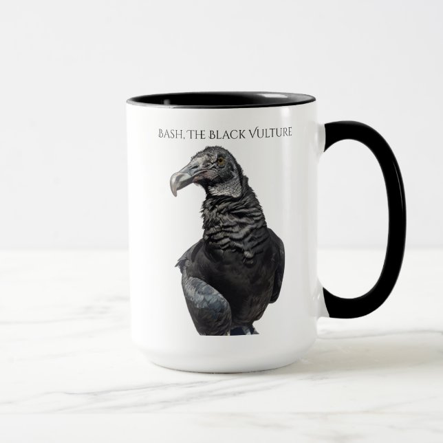 Bash the Black Vulture Mug Mugg (Höger)
