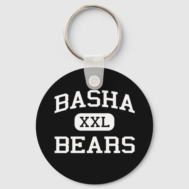 Basha - Bears - High School - Chandler Arizona Nyckelring (Framsida)