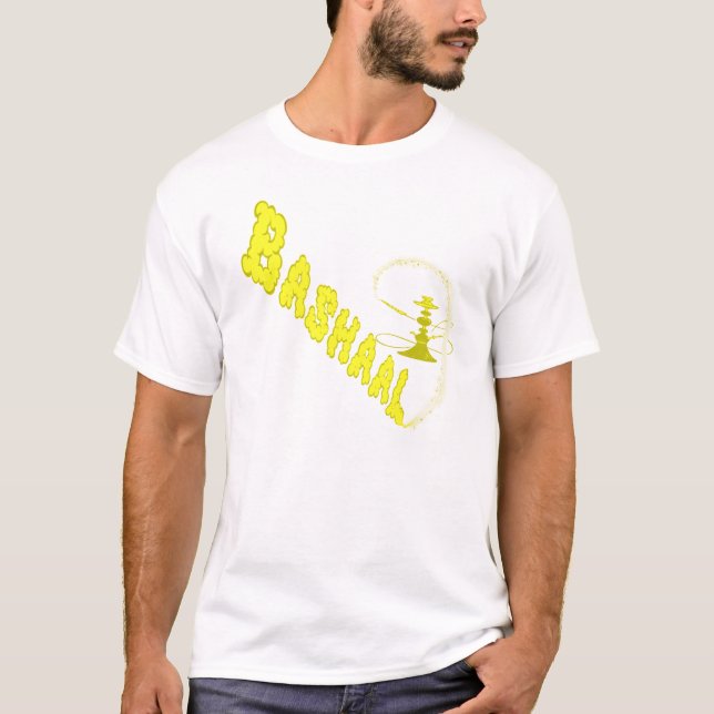 Bashaal Shisha leda i rör T T-shirt (Framsida)