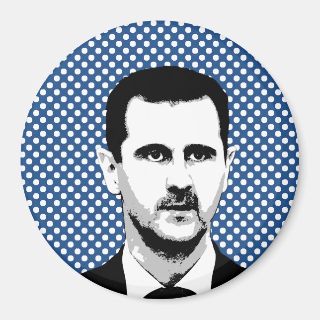 Bashar al Assad - Internationell Leader -.png Magnet (Framsidan)