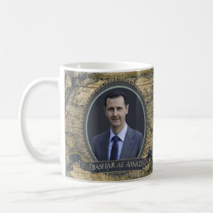 Bashar AlAssad historisk mugg