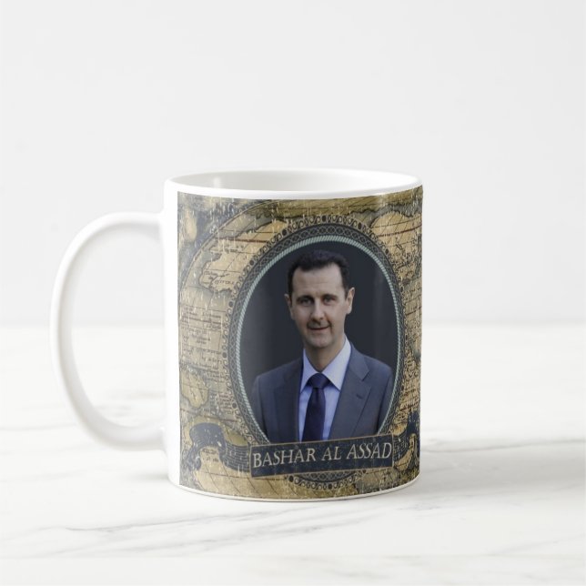 Bashar AlAssad historisk mugg (Vänster)