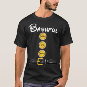 Bashful Dwarf Halloween Costume Funny Idea Bashful T Shirt