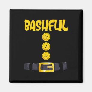 Bashful Halloween Dwarf Costume Färg Matching Magnet