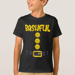 Bashful Halloween Dwarf Costume Färg Matching T Shirt