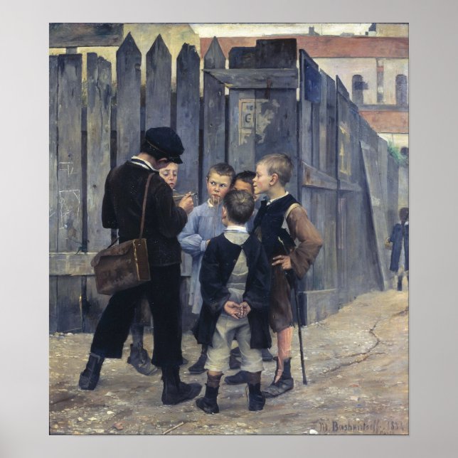 Bashkirtseff - ett möte poster (Framsidan)