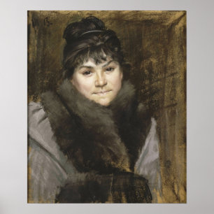 Bashkirtseff - Porträtt av Madame X Poster