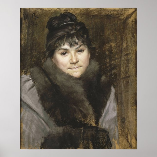 Bashkirtseff - Porträtt av Madame X Poster (Framsidan)