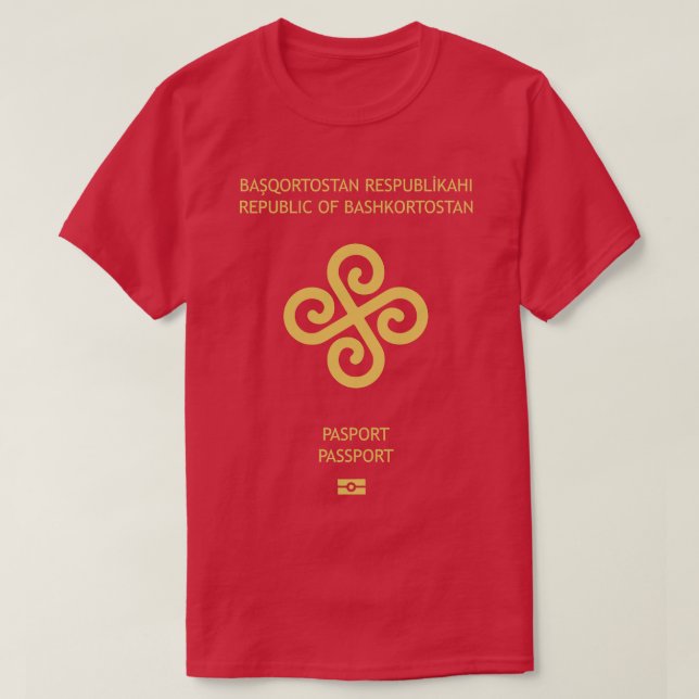 Bashkortostan Pass T Shirt (Design framsida)