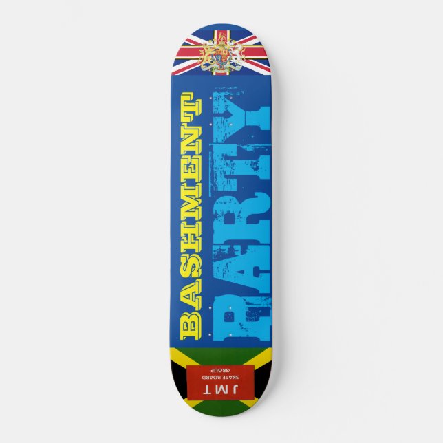 BASHMENT FEST Skateboard (Framsida)