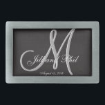 Basic Black Fabulous Bröllop Monogram Underbart vä<br><div class="desc">Basic Black 3d Monogram. Kolla in den här 3d Monogram Basic Black-designen.Gothic Black letar efter din bröllopsfest. Monogram,  text,  brud och groom namn är lätta att byta till kostym efter dina behov. Alla teckningar och bilder ©nuptial.</div>