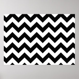 Basic Chevron Mönster Poster