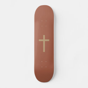 Basic Christian Kor Golden Ratio Rusty Brown Mini Skateboard Bräda 18,7 Cm
