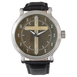 Basic Christian Kor Wooden Veneer Maple Rosewood Armbandsur