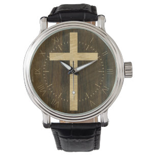 Basic Christian Kor Wooden Veneer Maple Rosewood Armbandsur