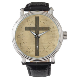 Basic Christian Kor Wooden Veneer Maple Rosewood Armbandsur