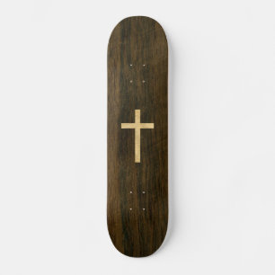 Basic Christian Kor Wooden Veneer Maple Rosewood Old School Skateboard Bräda 18 Cm