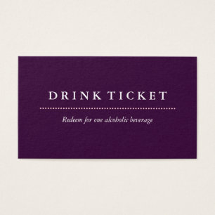 Basic Clean Plum Drink Biljett