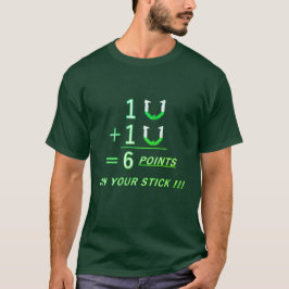 Basic Dark HorseShoe Pitching Tee