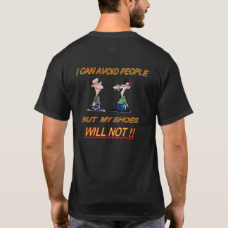Basic Dark HorseSko T-Shirt för hästskokastning