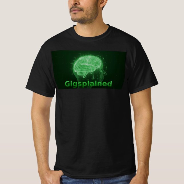 Basic Gigsplaed T-shirt (Framsida)