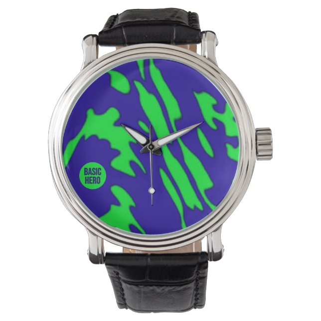 BASIC HERO 1b Vaktalternativ 20 Stil Armbandsur (Framsida)