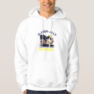 Basic Hooded Sweatshirt D-FISH ALLY RETRIDER