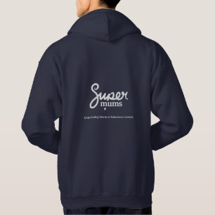 Basic Hooded Sweatshirt Manar - Blue