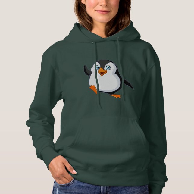 Basic Hooded Sweatshirt T Shirt (Framsida)
