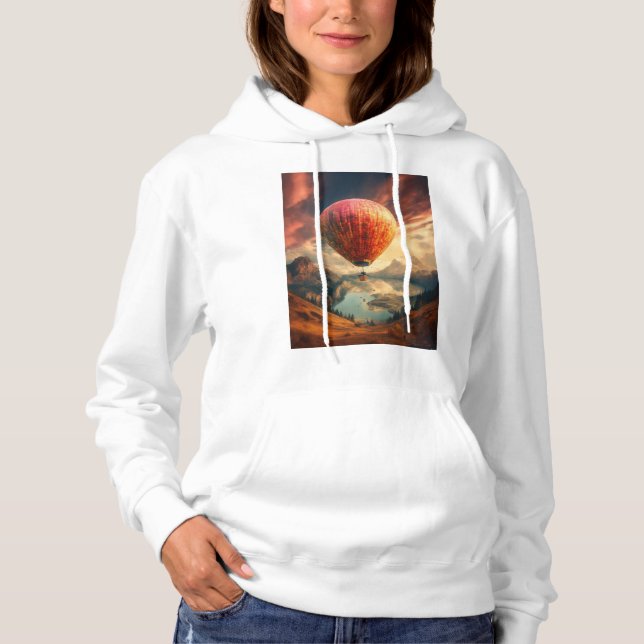 Basic Hooded Sweatshirt T Shirt (Framsida)